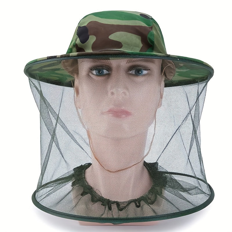 Sun Protection Bucket Hat with Mesh Shield for Ultimate Protection