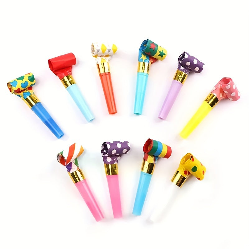 24pcs Party Blowers Fun Noisemakers For Birthday Parties