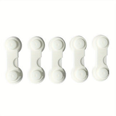 5 Pack Adjustable Drawer Locks - Child Safety Locks for Baby Proofing