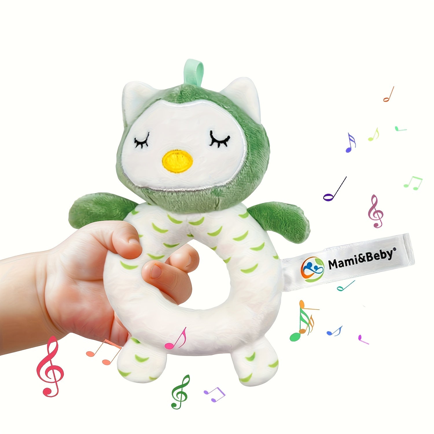 Soft Plush Fox Baby Music Toy - Nursery and Playtime Sensory Development