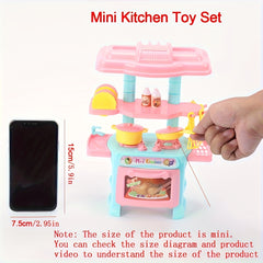 Mini Kitchen Toy Set for Role Play Pretend Play Toys