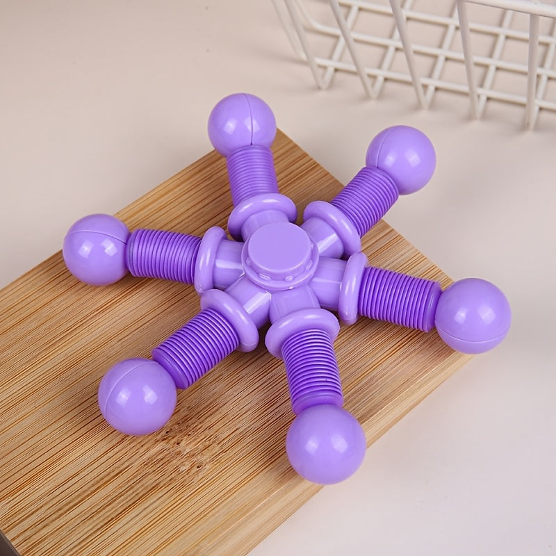 Cheng Rong Fidget Spinner Suction Cup Desk Toy Assorted Colors Teens Adults Gift
