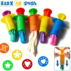 Colorful Kids Craft Tool with Star Heart Flower Shapes