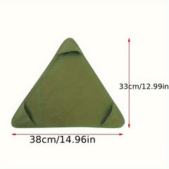 Canvas Camping Stool Cushion Lightweight Foldable Chair