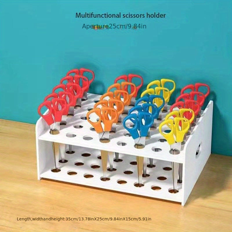 Desktop Scissors Box Art Organizer Tool Storage Box