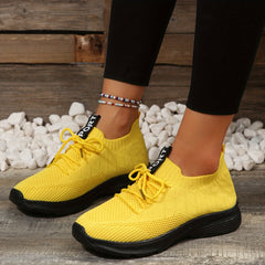 Women's Mesh Breathable Shockproof Sports Shoes Lightweight Non slip