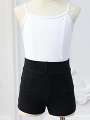 Cotton Ballet Dance Shorts for Girls - Comfy Yoga Shorts