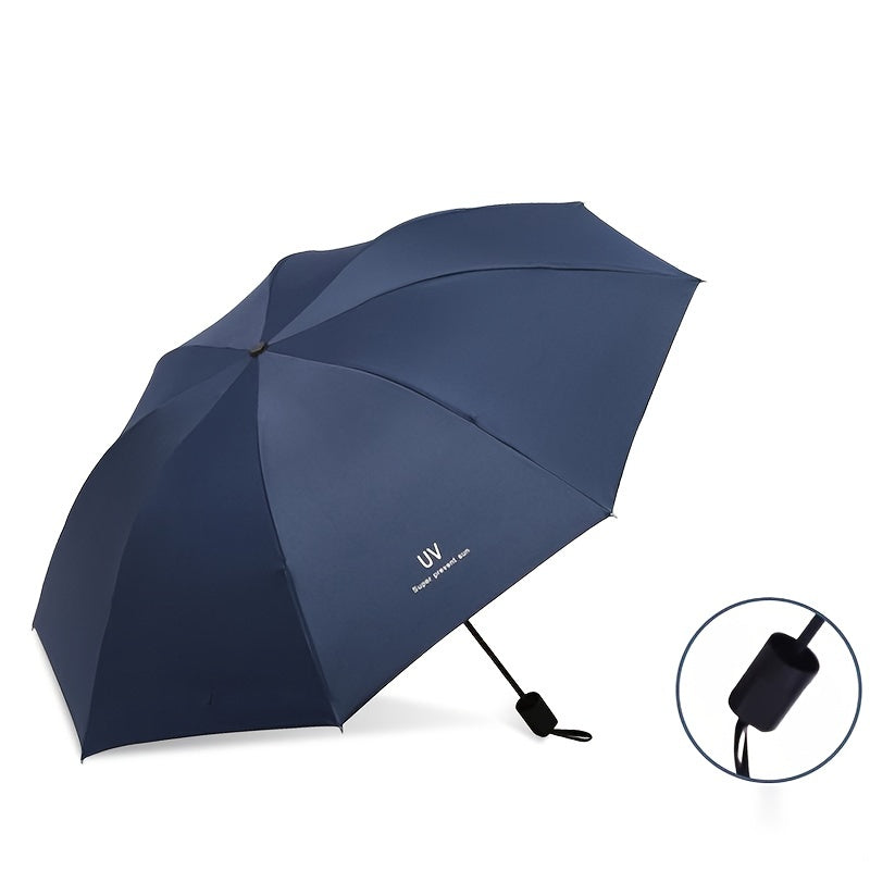 UV Protection Auto Folding Umbrella Stay Safe from Sun Rays