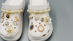 Shoe DIY Jewelry Accessories Removable Flower Decorative Drill