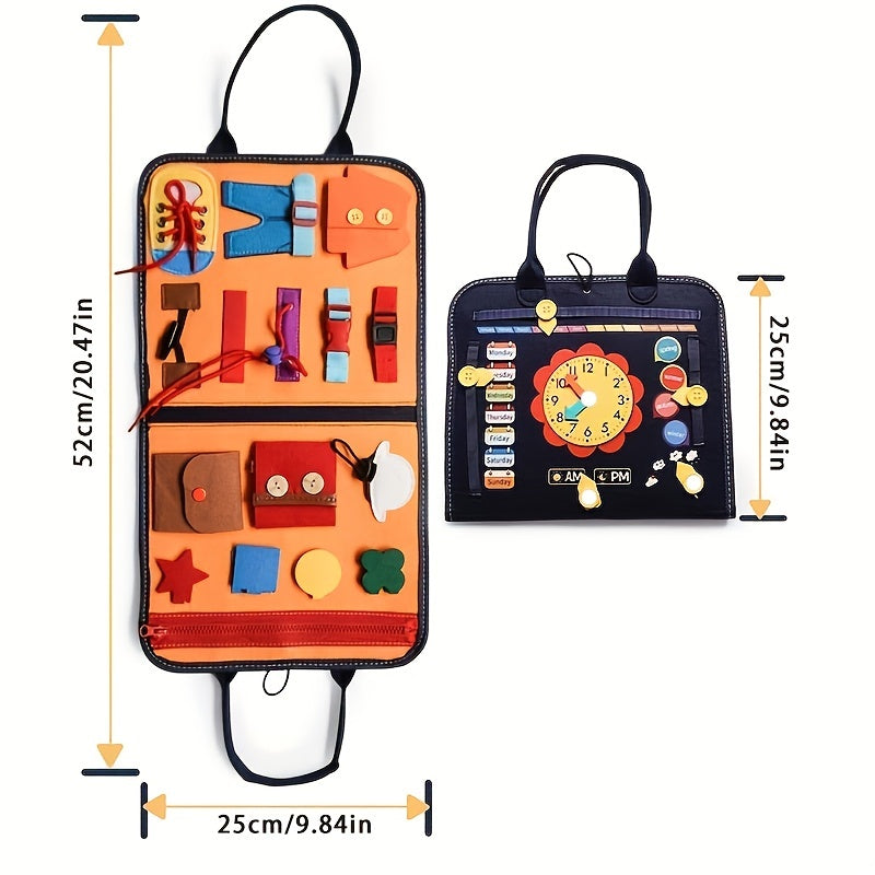 Montessori Clothes Bag Teaching Aids Store Children's Educational Toys