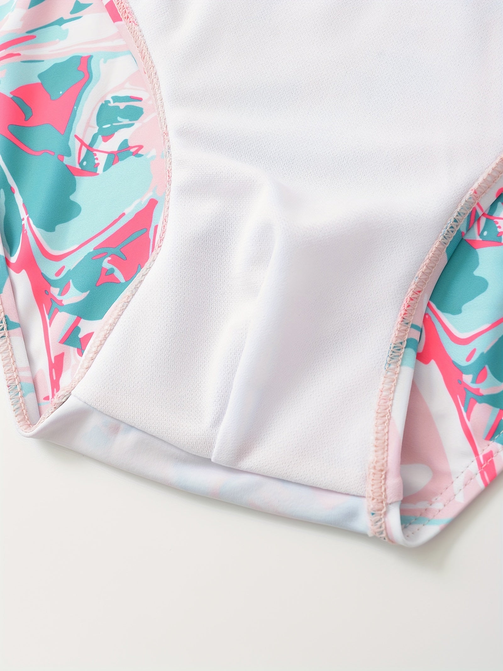 Men's Colorful Pattern Quick Drying Swim Shorts for Beach Pool