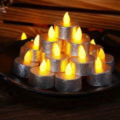 24pcs LED Electronic Candle Smokeless Powered Tea Wax Electronic Candle Light