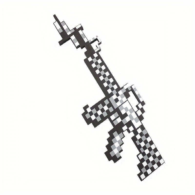 24-Piece Educational Toy Set - Foam Diamond Sword & Toy Machine Gun