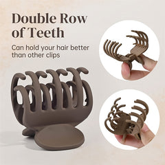 4pcs Small Hair Claw Clip Matte Non-slip Short Hair Accessories