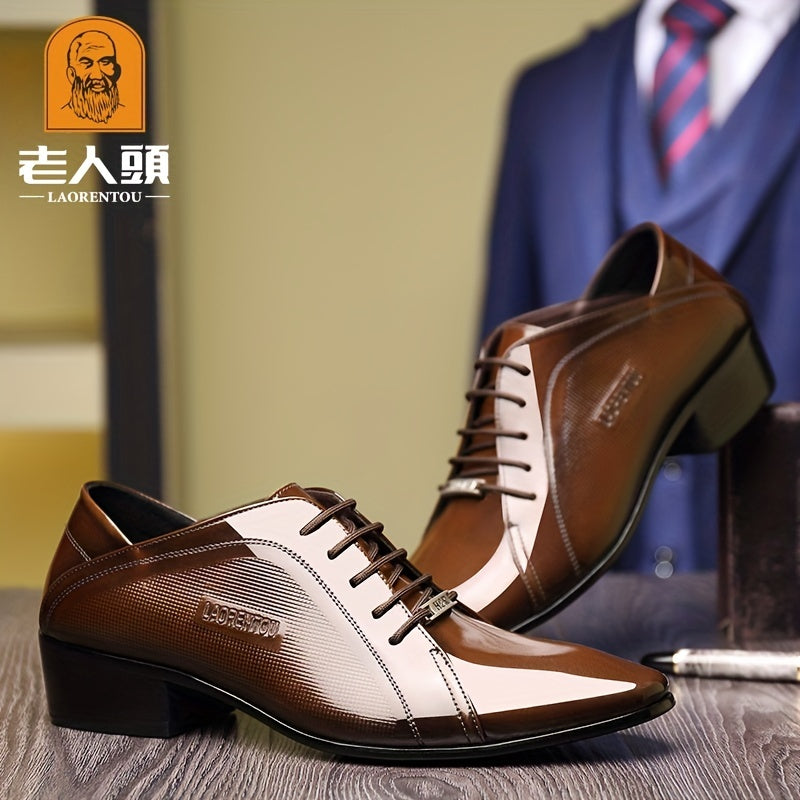 LAORENTOU Men's Dress Shoes for Wedding Business Party