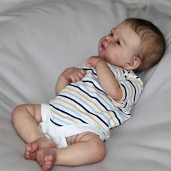 Painted Reborn Dolls with Rooted Hair Toys Christmas Gift