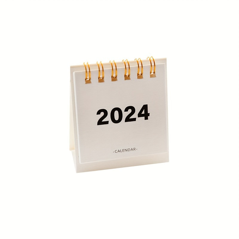 Small Fresh Mini Desk Calendar Self-Discipline Monthly Planner