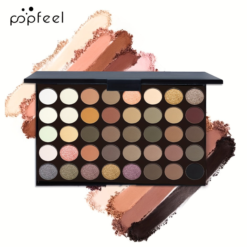 Makeup Set Eyeshadow Palette Eyeliner Eyebrow Pen Mascara Brushes All In One