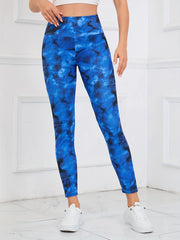 Tie Dye Yoga Workout Pants Stretch Running Leggings