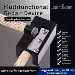 8 in 1 Pool Cue Tip Repair Tool Billiard Cue Stick Tip Grinder