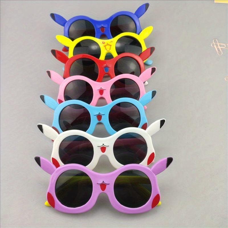 Kids Plastic Frame Sunglasses UV400 Protection For Baby