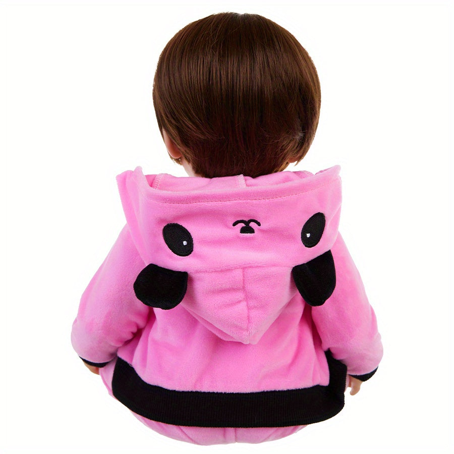 Pink Panda Doll Outfit, 22in Doll Clothes