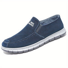 Men's Slip On Canvas Shoes Lightweight Casual Flats