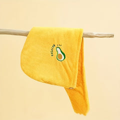 Embroidery Hair Drying Cap Thickened Hair Towel