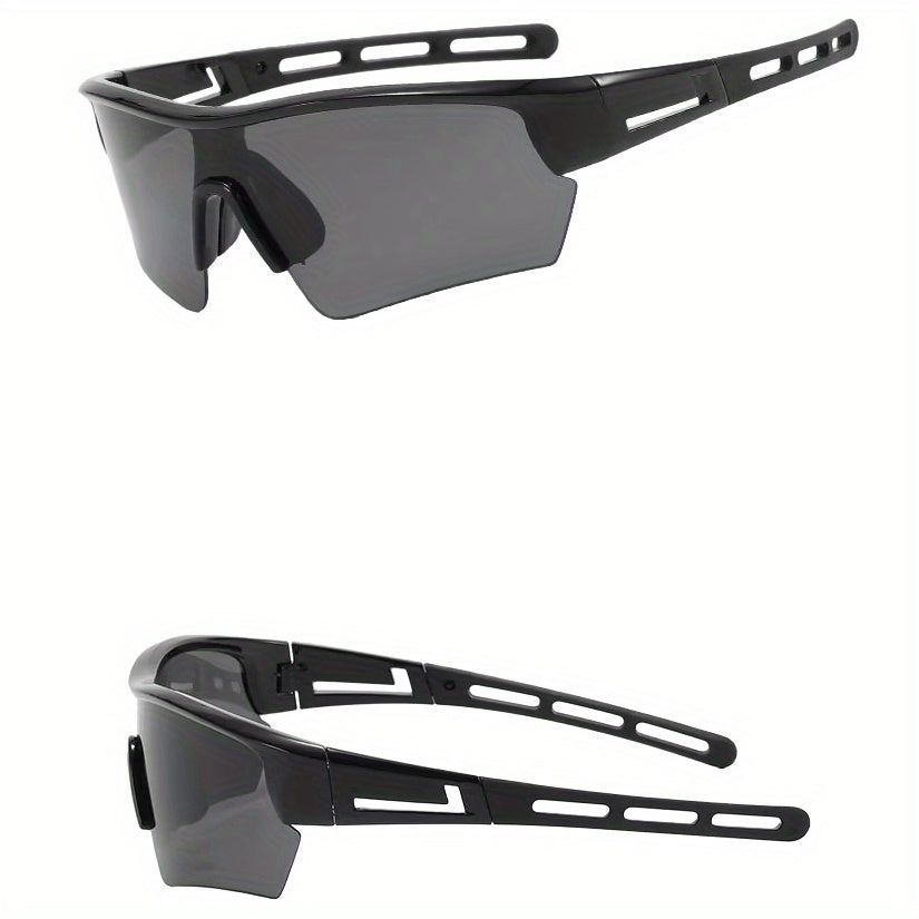 Men's Sports Sunglasses Unisex Cycling Sunglasses with Pressure-resistant Case