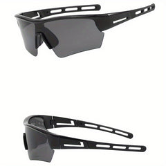 Men's Sports Sunglasses Unisex Cycling Sunglasses with Pressure-resistant Case