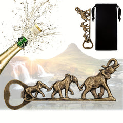 Elephant Bottle Opener for Men & Women - Unique Gift for Birthday or Christmas