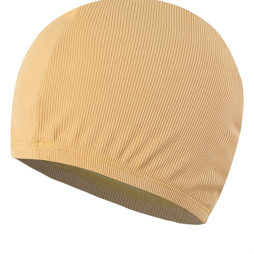 Breathable Swimming Cap with Ear and Hair Protection