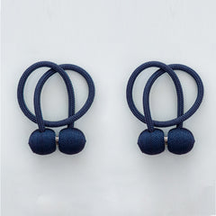 2pcs Magnetic Ball Curtain Tiebacks Curtain Tie Rope Curtain Accessory