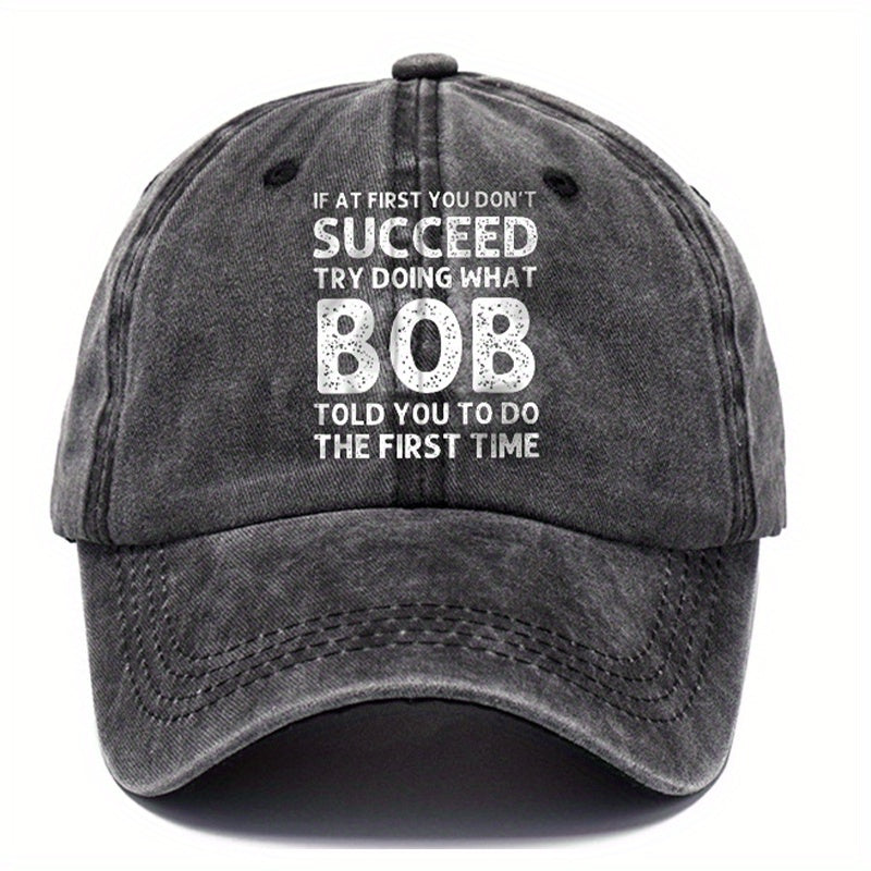 Adjustable Cowboy Baseball Cap for Stylish Summer Look
