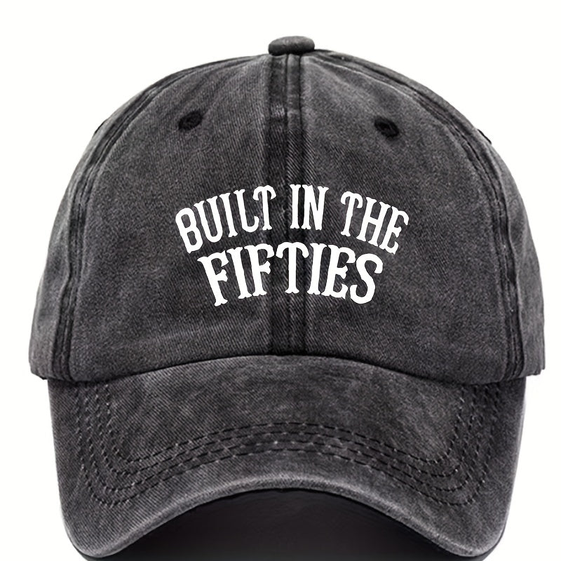Fashionable Cotton Sunscreen Baseball Cap Letter Printed