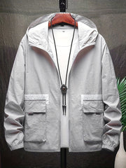 Men's Lightweight Windbreaker Sun Jacket