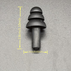 Silicone Earplugs For Swimming And Sleeping - Comfortable Wearing And Soundproof