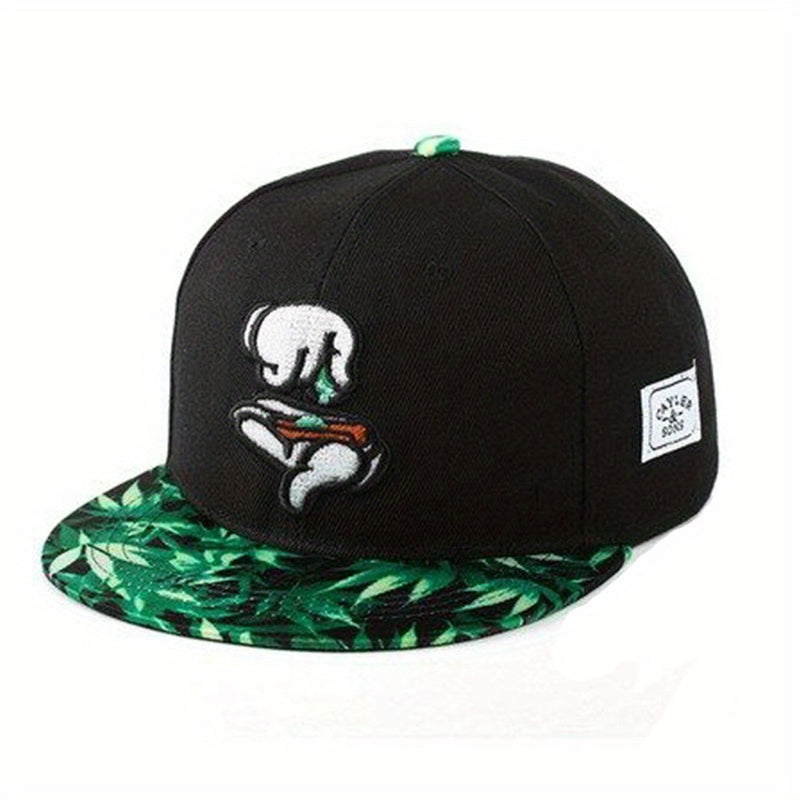 Men's Hip Hop Flat Brim Hat