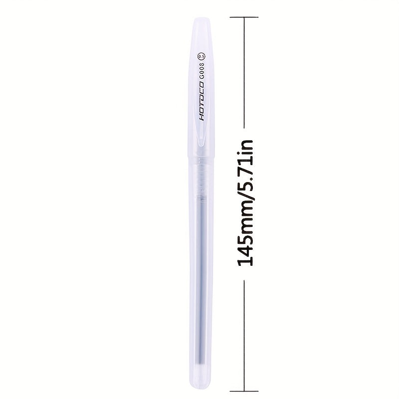 6pcs Pack 0.5mm Gel Pens - School & Office Supplies