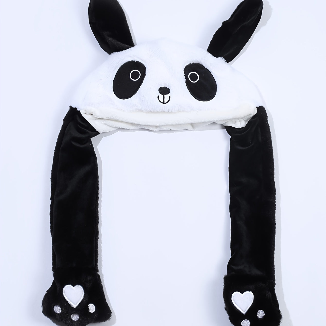 Cartoon Panda Hat With Moving Ears for Costume Party