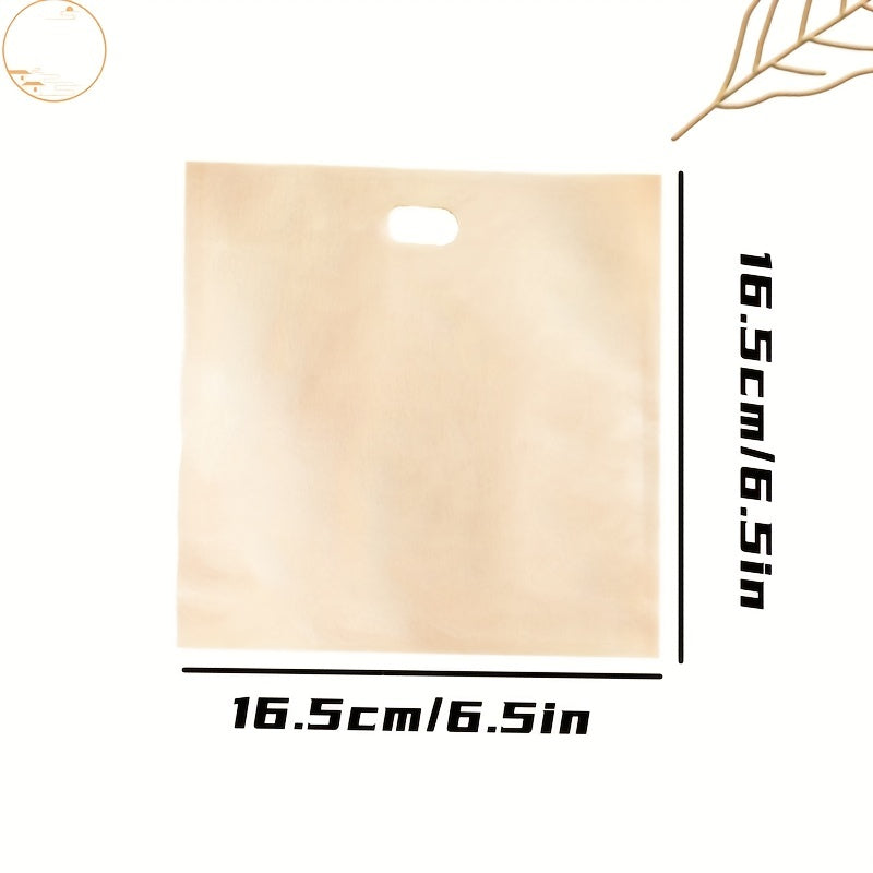 8pc Non Stick Toaster Bags Reusable Heat Resistant Easy Clean