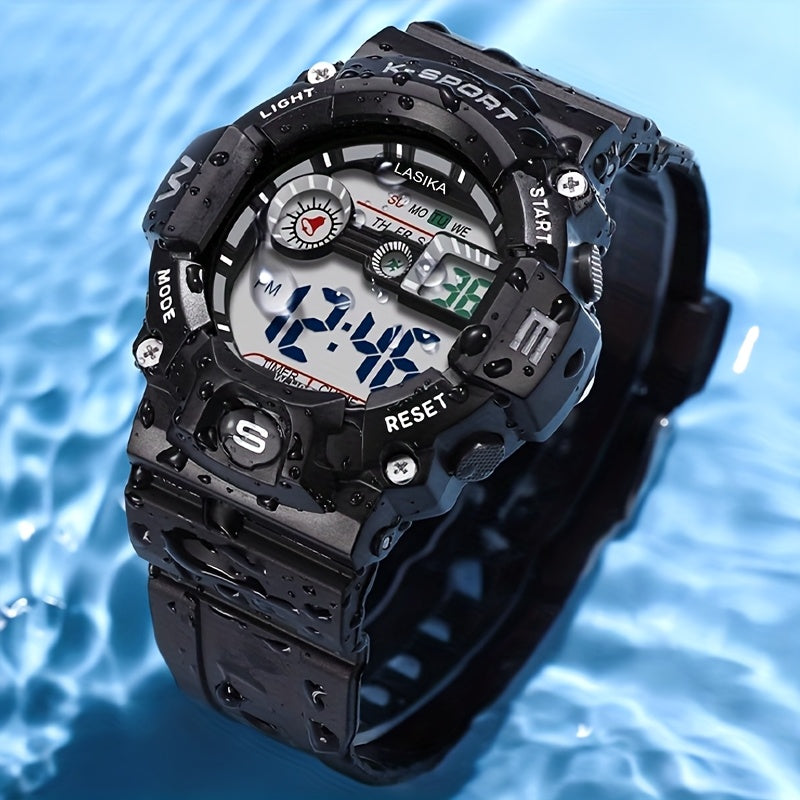 Boys' Sports Running Watch with Timer and Alarm