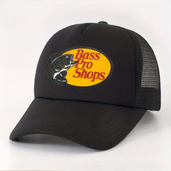 Unisex Mesh Trucker Hat Candy Fish Print Baseball Cap Hip Hop Sunshade
