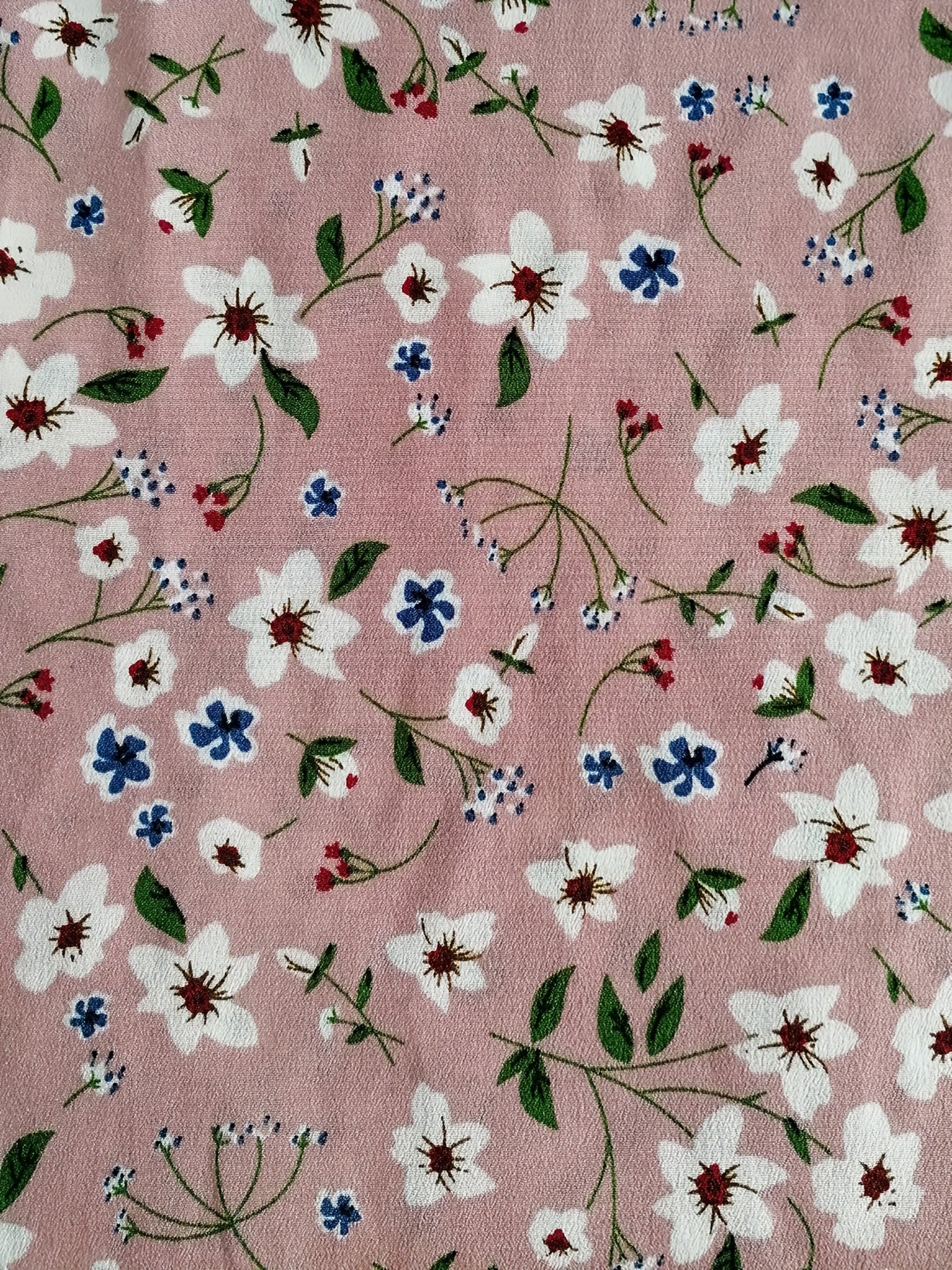  Floral Print Long Sleeve Blouse