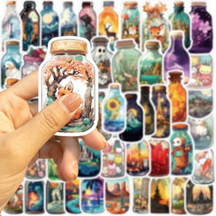 50 pcs Waterproof Stickers Pack for Hydroflasks Laptops Phones