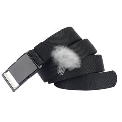 Men's Metal Magnetic Buckle Elastic Belt 3 Wide