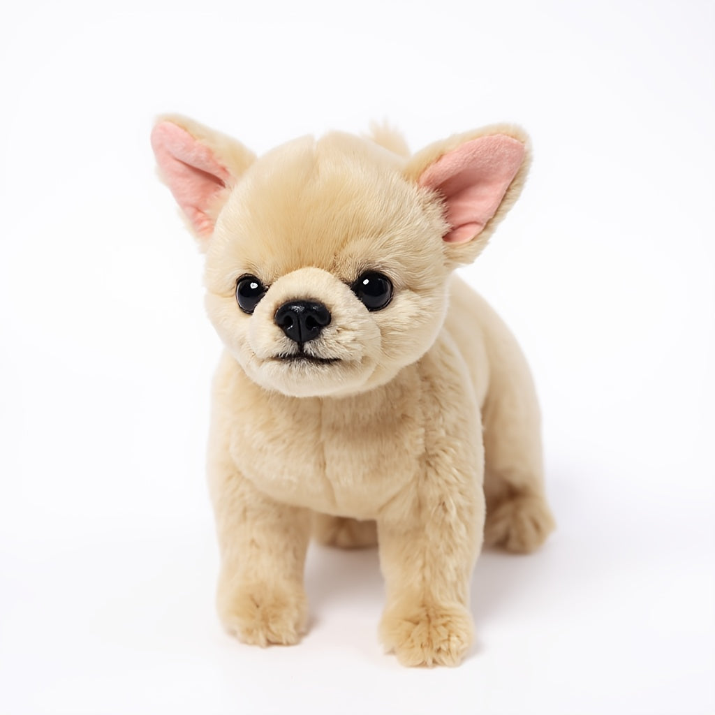 Realistic Chihuahua Plush Toy 24-Inch Ultra Soft Stuffed Animal Dog