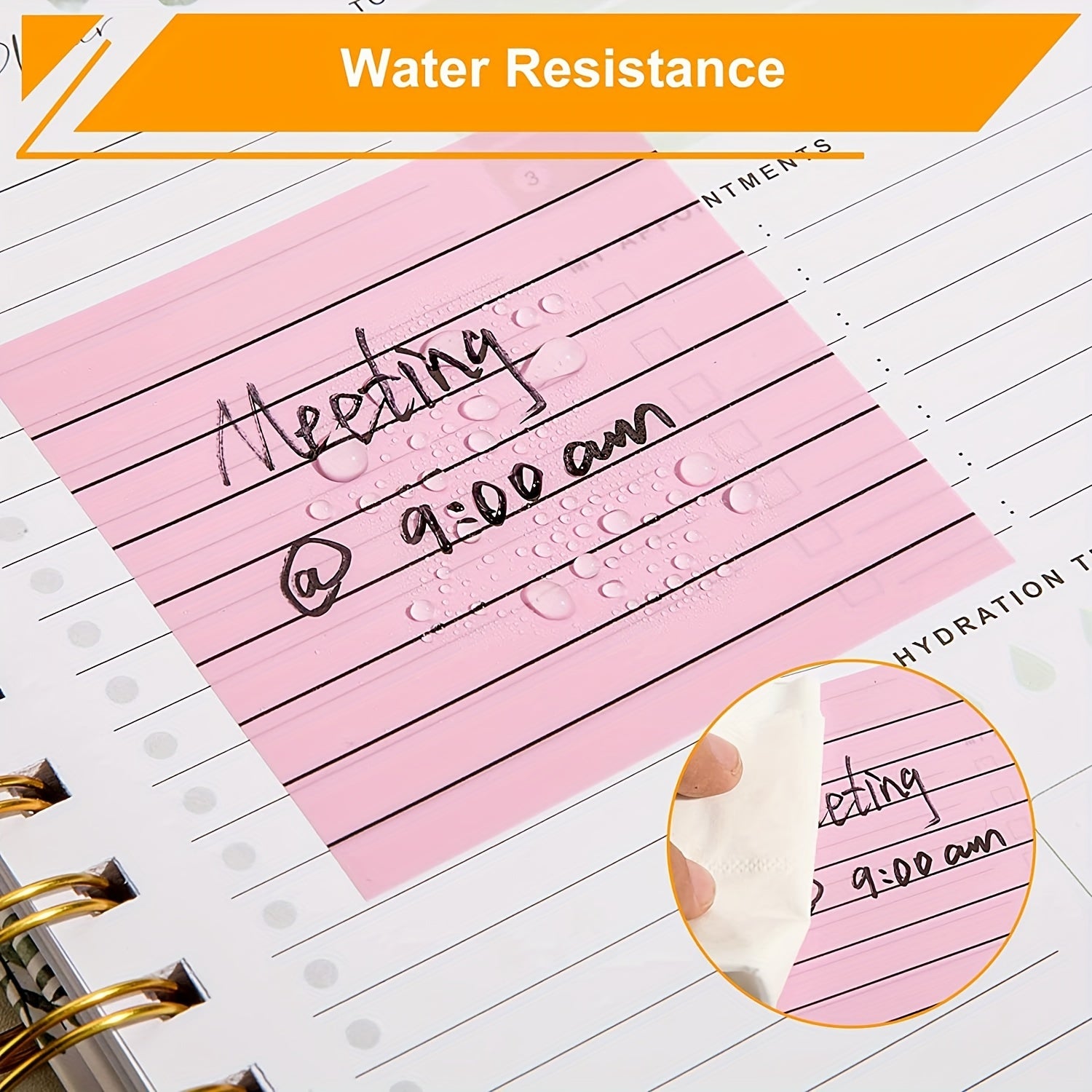 300 Lined Transparent Sticky Notes 6 Pads Soft Clear Translucent See Through
