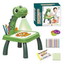 Dino Projection Painting Table Educational Toy