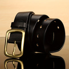 Casual Retro Jeans Belt For Men Pin Buckle 1pc Pack